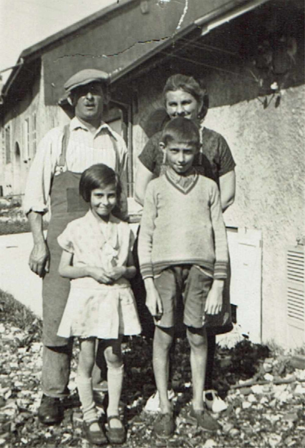 Louis et Marguerite Millet, Yvonne et Henri