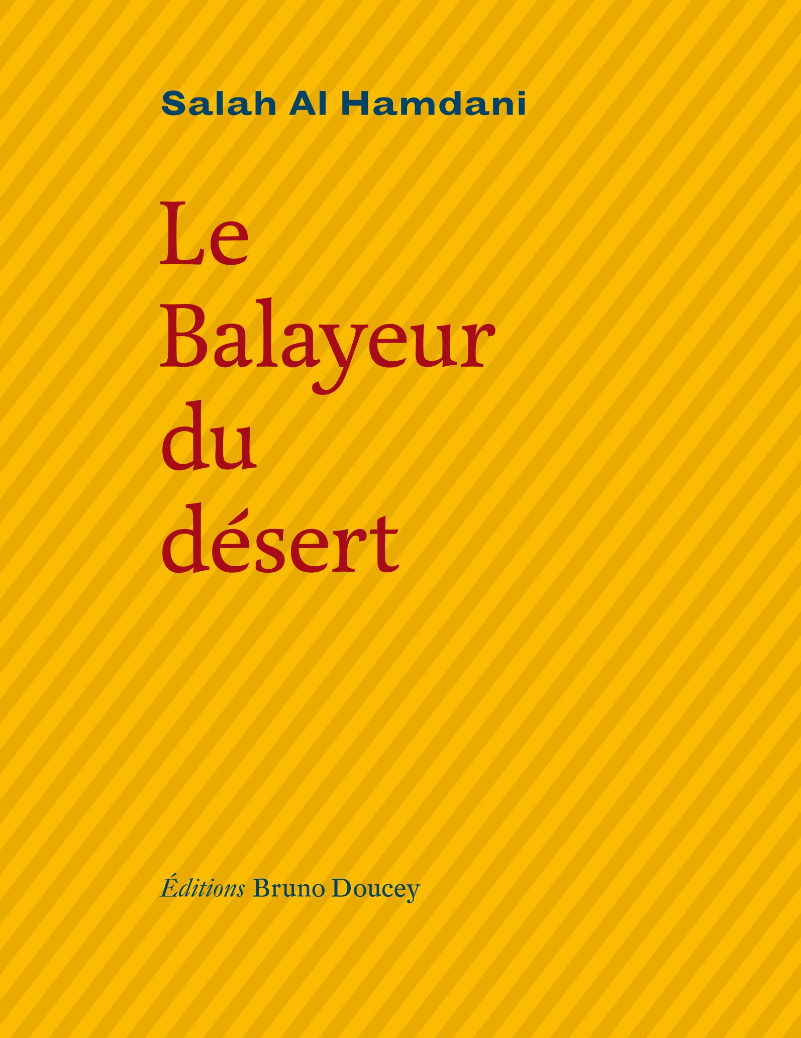 Couverture du livre 'Le balayeur du désert'